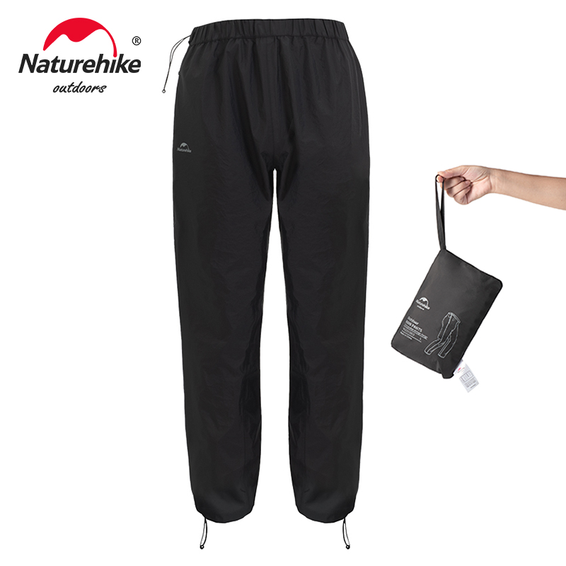 Fishing Rain Suit - Naturehike celana hujan กันลมสำหรับผู้ชายและผู้หญิง, เดินป่าตั้งแคมป์สำหรับกิจกรรมกลางแจ้งกางเกงตกปลาระบายอากาศได้ดีกันน้ำสำหรับการเดินทางปีนเขา