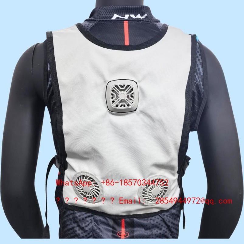 Fishing Vest - เสื้อผ้าป้องกันความร้อนสำหรับฤดูร้อน เสื้อกั๊กระบายความร้อนด้วยสารกึ่งตัวนำ สำหรับกิจกรรมกลางแจ้ง ปั่นจักรยาน ปีนเขา ตกปลา