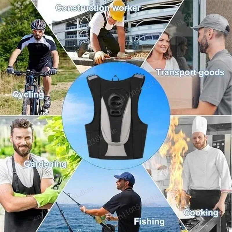 Fishing Vest - เสื้อกั๊กระบายความร้อนแบบระบายอากาศได้ดีสำหรับฤดูร้อน เหมาะสำหรับการเดินป่า ตกปลา ท่องเที่ยวกลางแจ้ง และทำงาน