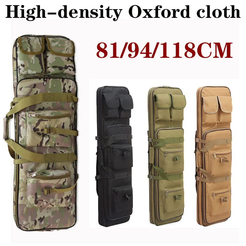 Fishing Backpack - กระเป๋าล่าสัตว์กลางแจ้งขนาด 81/94/117 ซม. กระเป๋าปืนไรเฟิลสำหรับนักล่า กระเป๋าอุปกรณ์ทหาร กระเป๋าใส่ปืนป้องกัน
