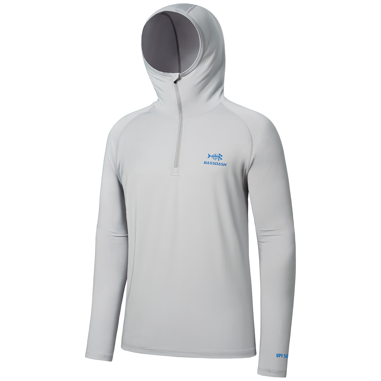 Fishing Shirt Uv Protection - Bassdash ผู้ชาย UPF 50 + 1/4