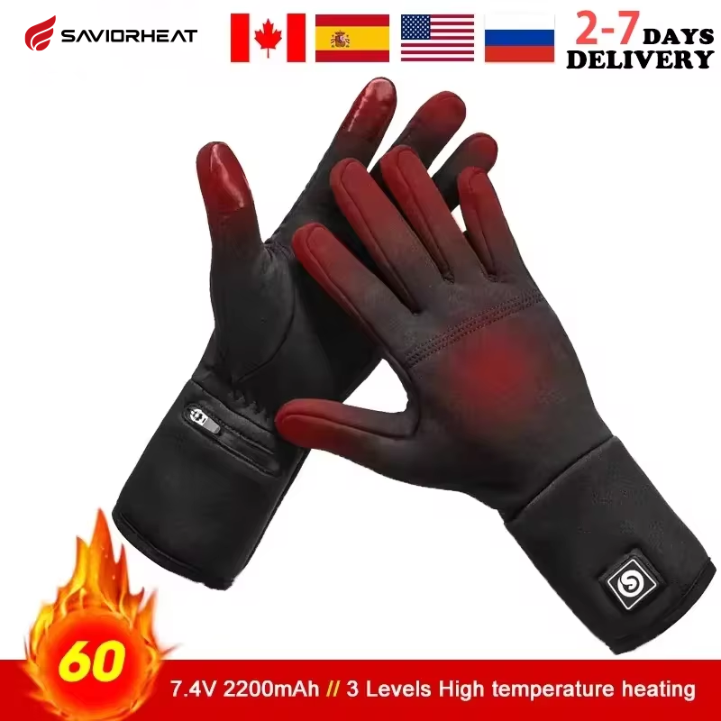 Fishing Gloves - ชาร์จไฟฟ้า Liner ถุงมืออุ่นฤดูหนาว WARM Touch ถุงมือสกีกีฬากลางแจ้งขี่เล่นสกีตกปลาการล่าสัตว์