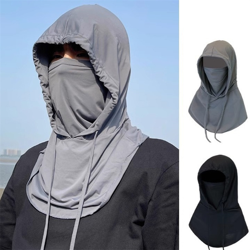 Fishing Mask Sun Protection - 1 ชิ้น บาลาคลาวา สำหรับผู้ชายและผู้หญิง ป้องกันแสงแดด/รังสียูวี ระบายอากาศได้ดี