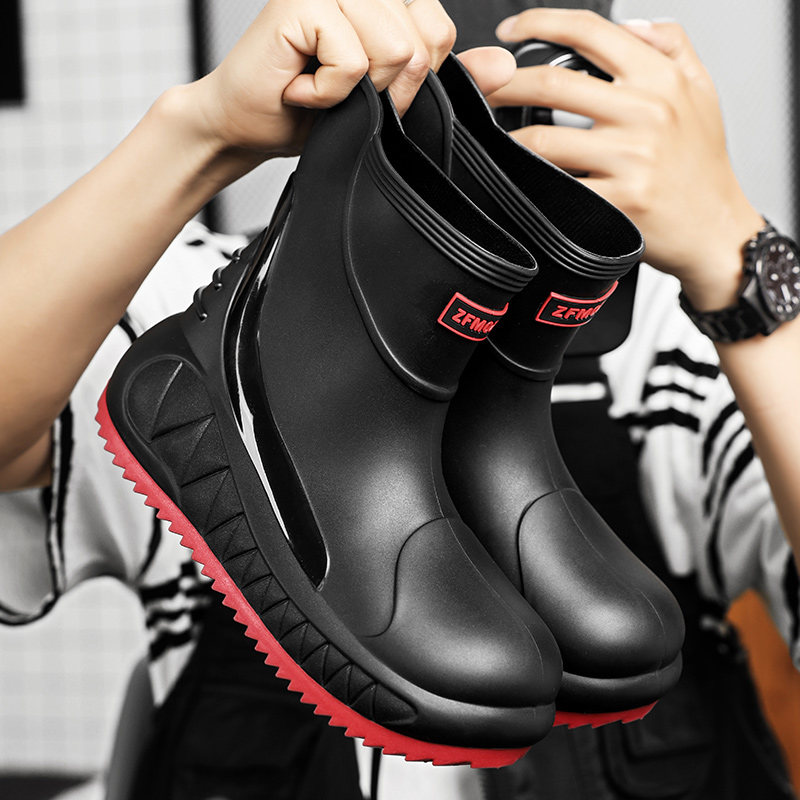 รองเท้าบูทยางกันน้ำสำหรับเดินป - Fishing Boots บทวิจารณ์และราคา