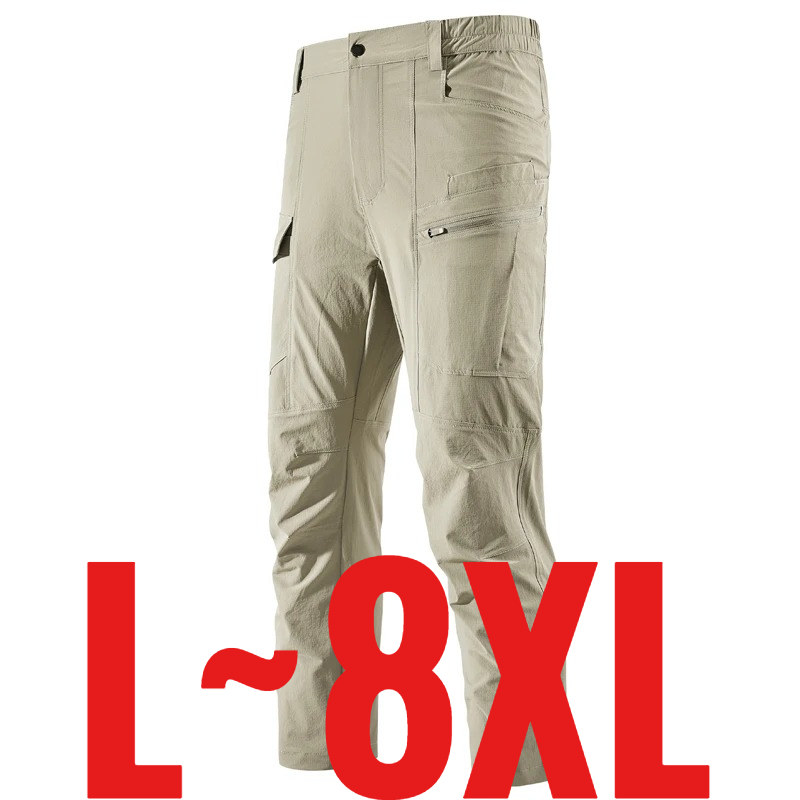 กางเกงลำลองผู้ชายไซส์ใหญ่ 8XL  - Fishing Pants Waterproof บทวิจารณ์และราคา