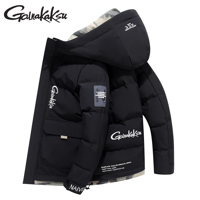 แจ็คเก็ตตกปลามีฮู้ดหนาสำหรับกี - Fishing Jacket Waterproof บทวิจารณ์และราคา