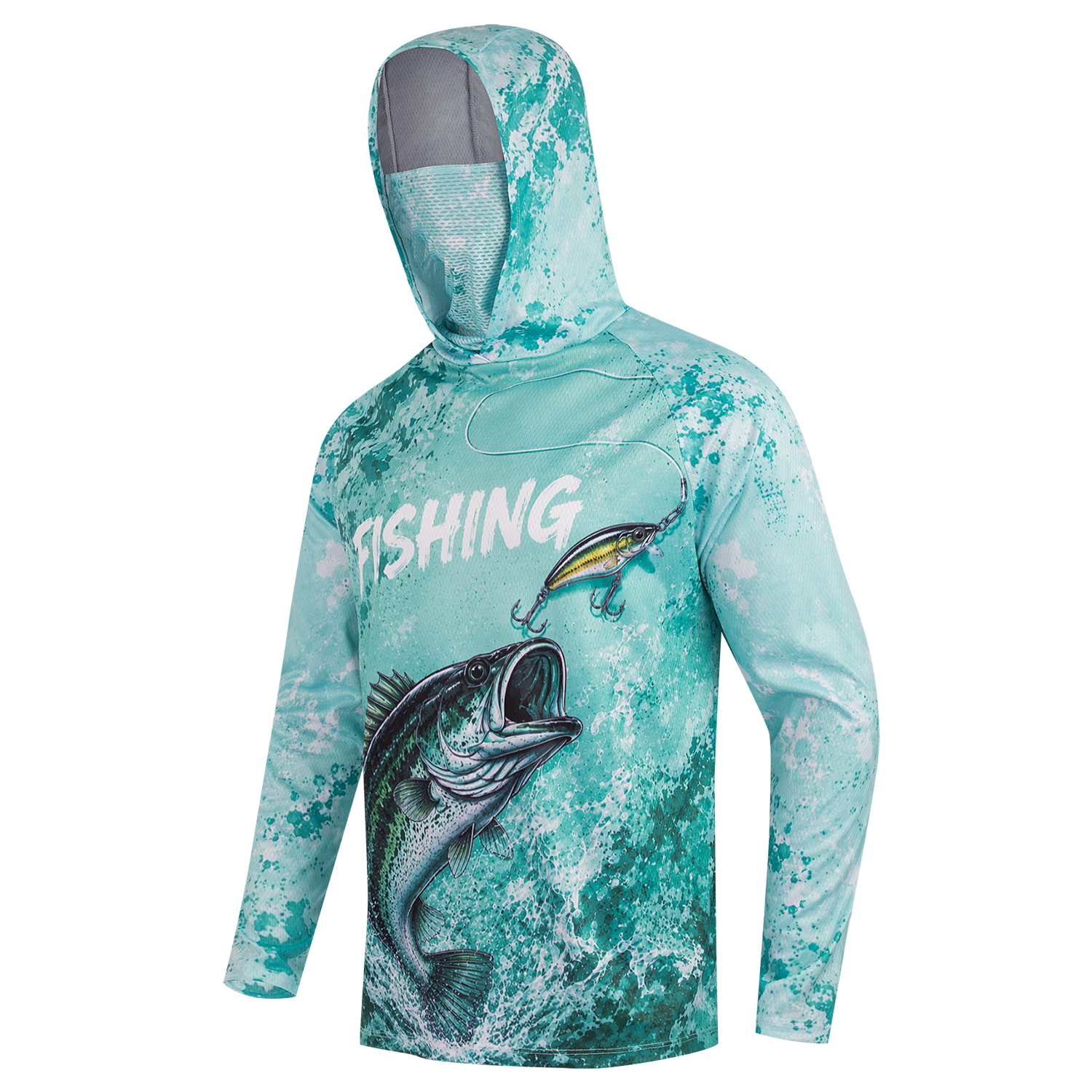 เสื้อเจอร์ซีย์สำหรับตกปลา เสื้ - Fishing Shirt Uv Protection บทวิจารณ์และราคา