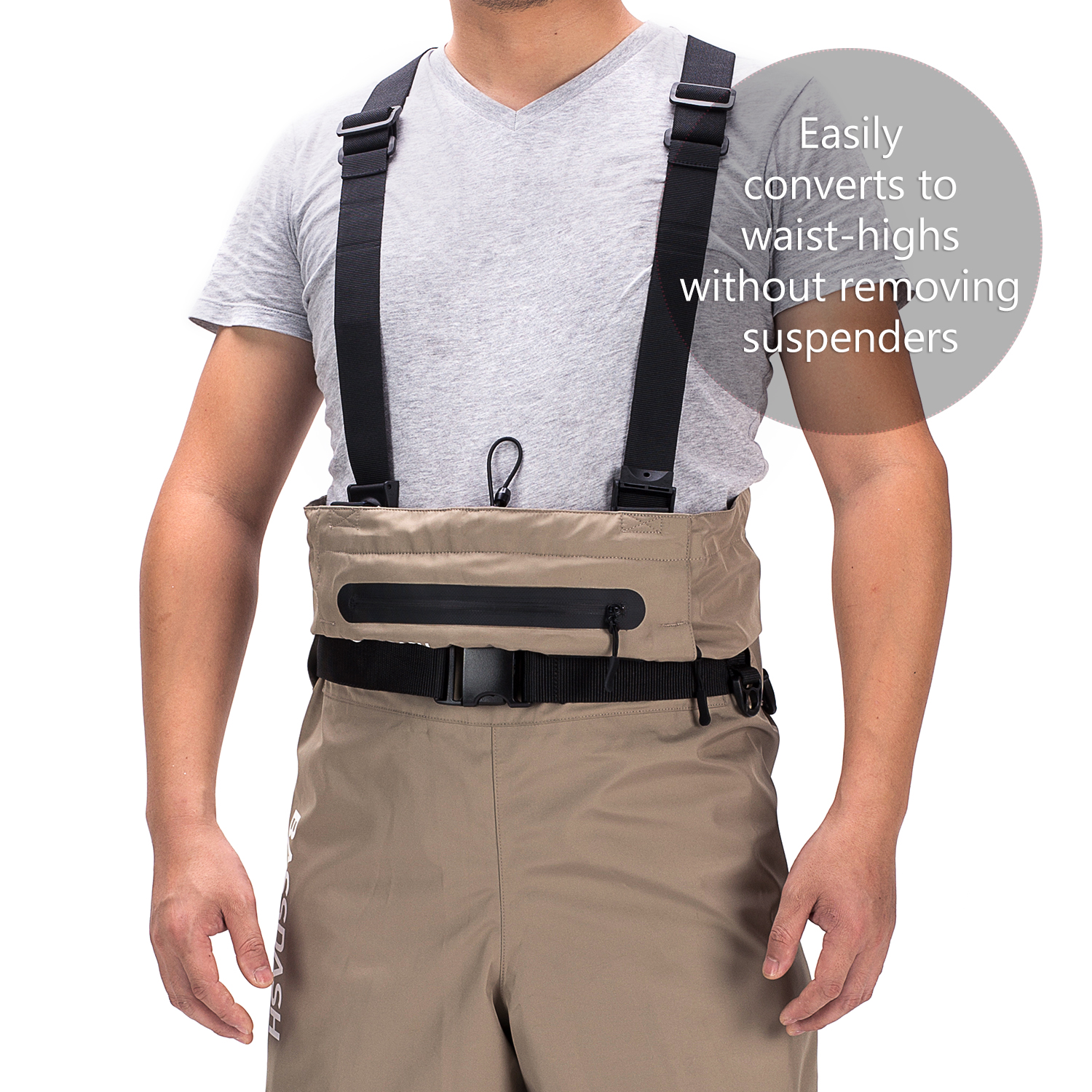 Bassdash ผู้ชายตกปลาถุงน่องเท้ - Fishing Waders บทวิจารณ์และราคา