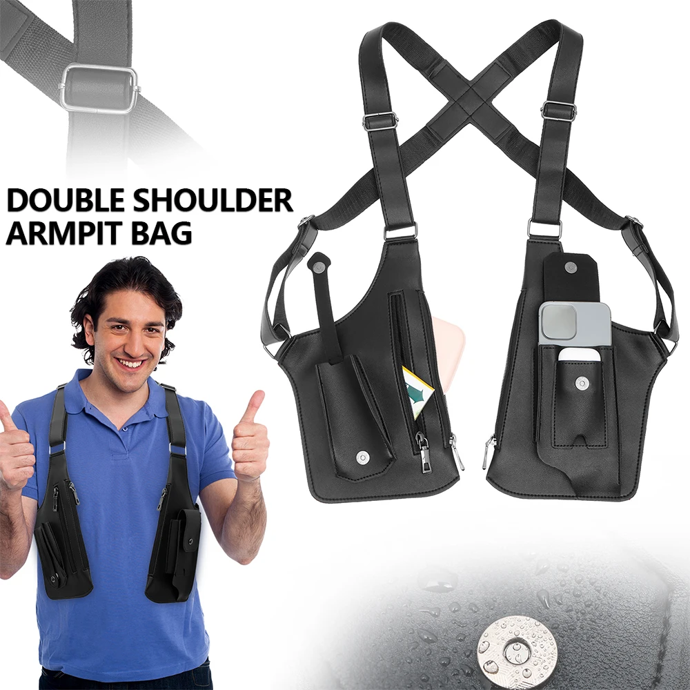 กระเป๋าใต้วงแขนกันขโมย หนัง PU - Fishing Bag Waterproof บทวิจารณ์และราคา