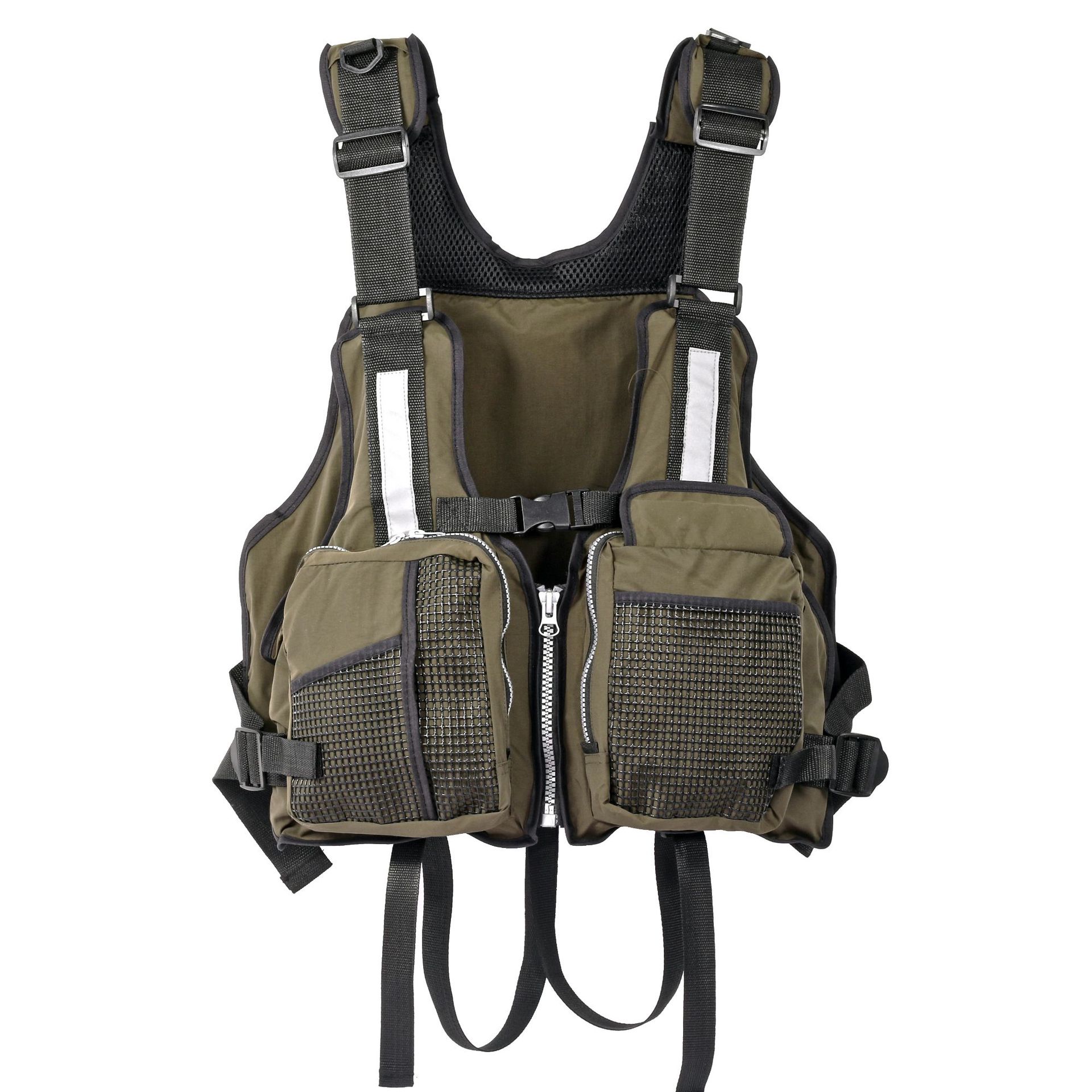 เสื้อกั๊กตกปลากลางแจ้งพร้อมกระ - Fishing Vest บทวิจารณ์และราคา