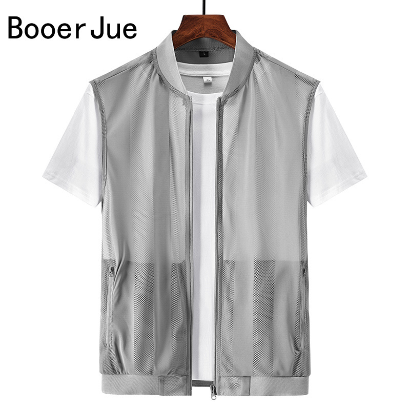 เสื้อกั๊กตาข่ายระบายอากาศสำหรั - Fishing Vest บทวิจารณ์และราคา