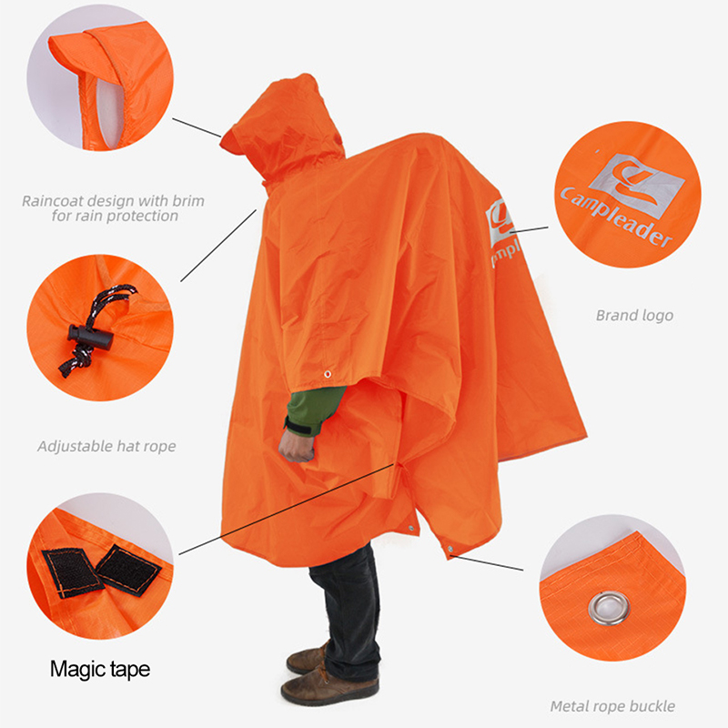 3 In 1 เสื้อกันฝนกลางแจ้งHoode - Fishing Rain Suit บทวิจารณ์และราคา
