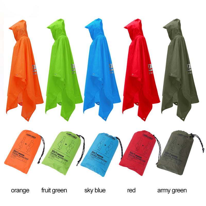 3 In 1 เสื้อกันฝนกลางแจ้งHoode - Fishing Rain Suit บทวิจารณ์และราคา