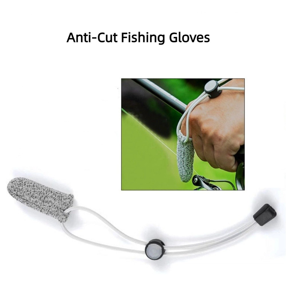 ถุงมือตกปลากันลื่นแบบนิ้วเดียว - Fishing Gloves บทวิจารณ์และราคา