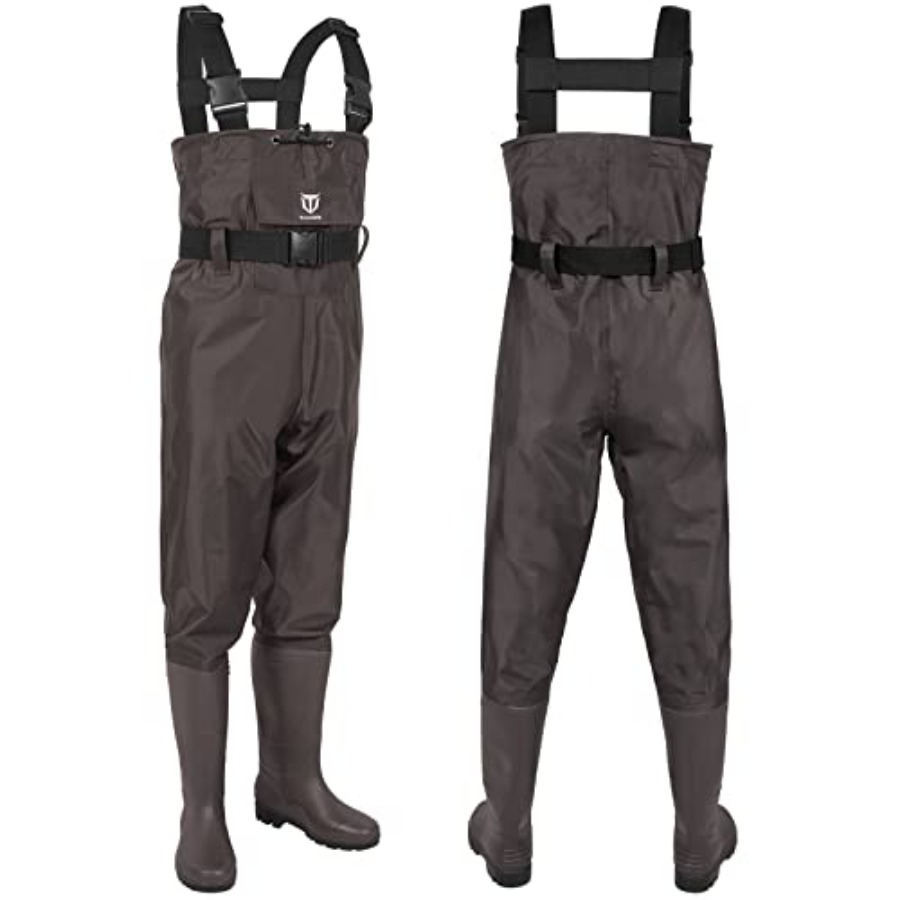 ชุดลุยน้ำแบบ Bootfoot Chest Wa - Fishing Waders บทวิจารณ์และราคา