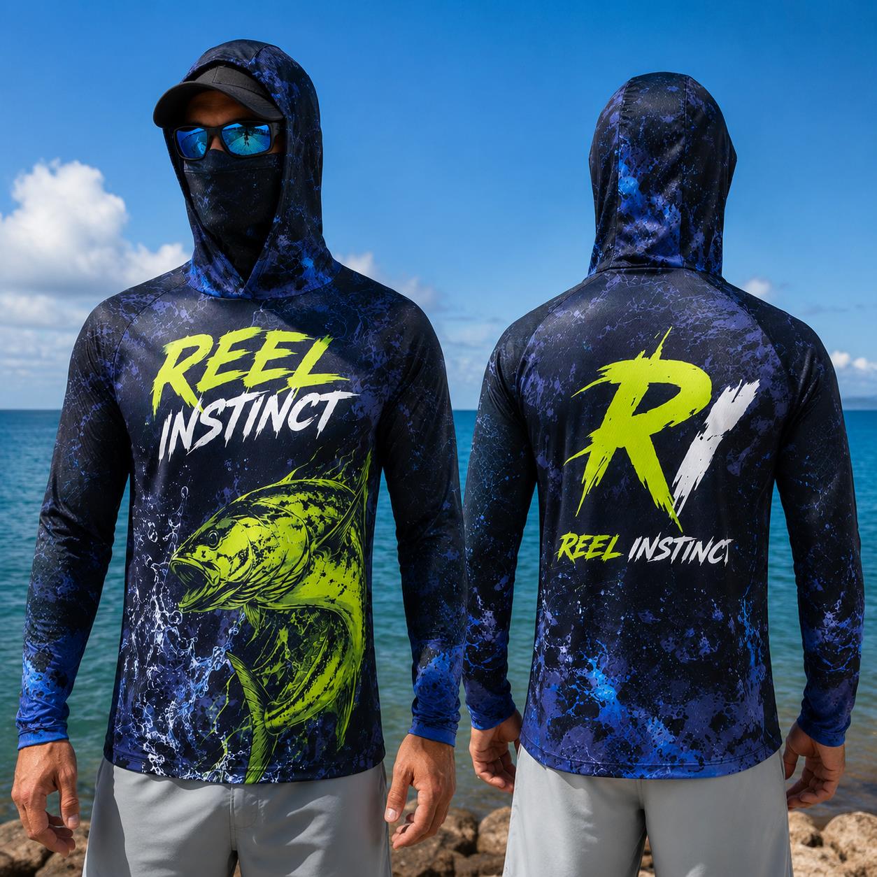 เสื้อฮู้ดดี้ตกปลาผู้ชาย แขนยาว - Fishing Hoodie บทวิจารณ์และราคา