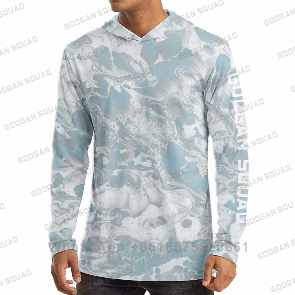 GOOGAN SQUAD เสื้อฮู้ดแขนยาวสำ - Fishing Shirt Uv Protection บทวิจารณ์และราคา