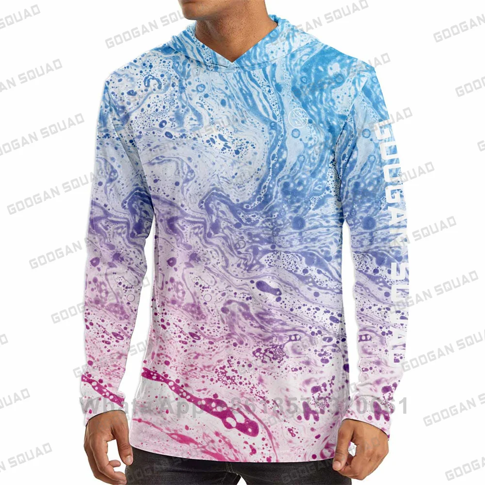 GOOGAN SQUAD เสื้อฮู้ดแขนยาวสำ - Fishing Shirt Uv Protection บทวิจารณ์และราคา