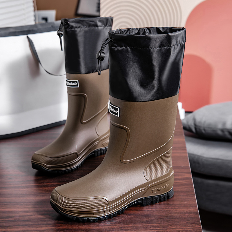 รองเท้าบูทยางกันน้ำสำหรับผู้ชา - Fishing Boots บทวิจารณ์และราคา