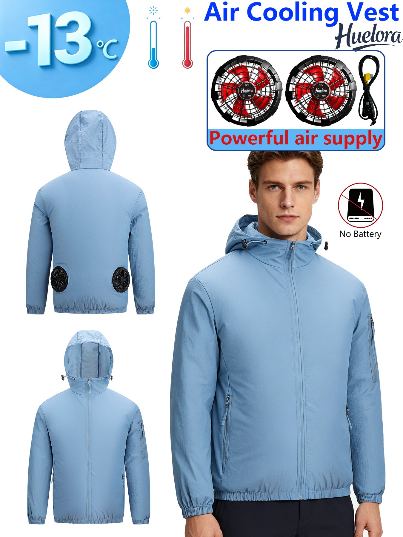 เสื้อแจ็คเก็ตมีฮู้ดสำหรับผู้ชา - Fishing Hoodie บทวิจารณ์และราคา