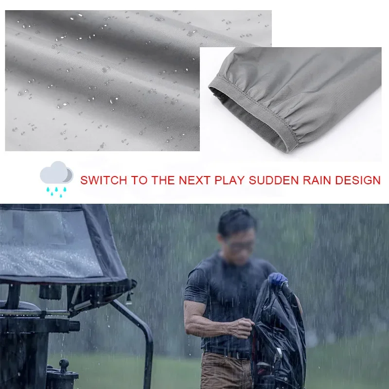 เสื้อกันฝนกอล์ฟเสื้อแจ็คเก็ตน้ - Fishing Jacket Waterproof บทวิจารณ์และราคา