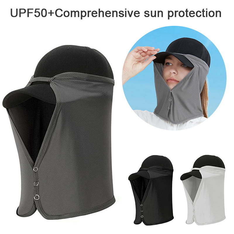 ผ้าคลุมคอสำหรับฤดูร้อน ป้องกัน - Fishing Mask Sun Protection บทวิจารณ์และราคา