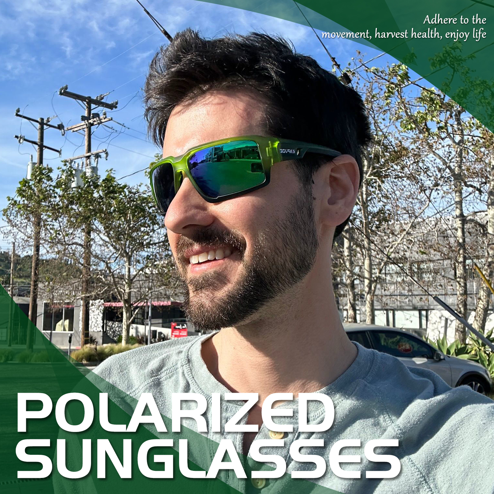 แว่นตาปั่นจักรยาน Kapvoe ป้องก - Fishing Sunglasses Polarized บทวิจารณ์และราคา