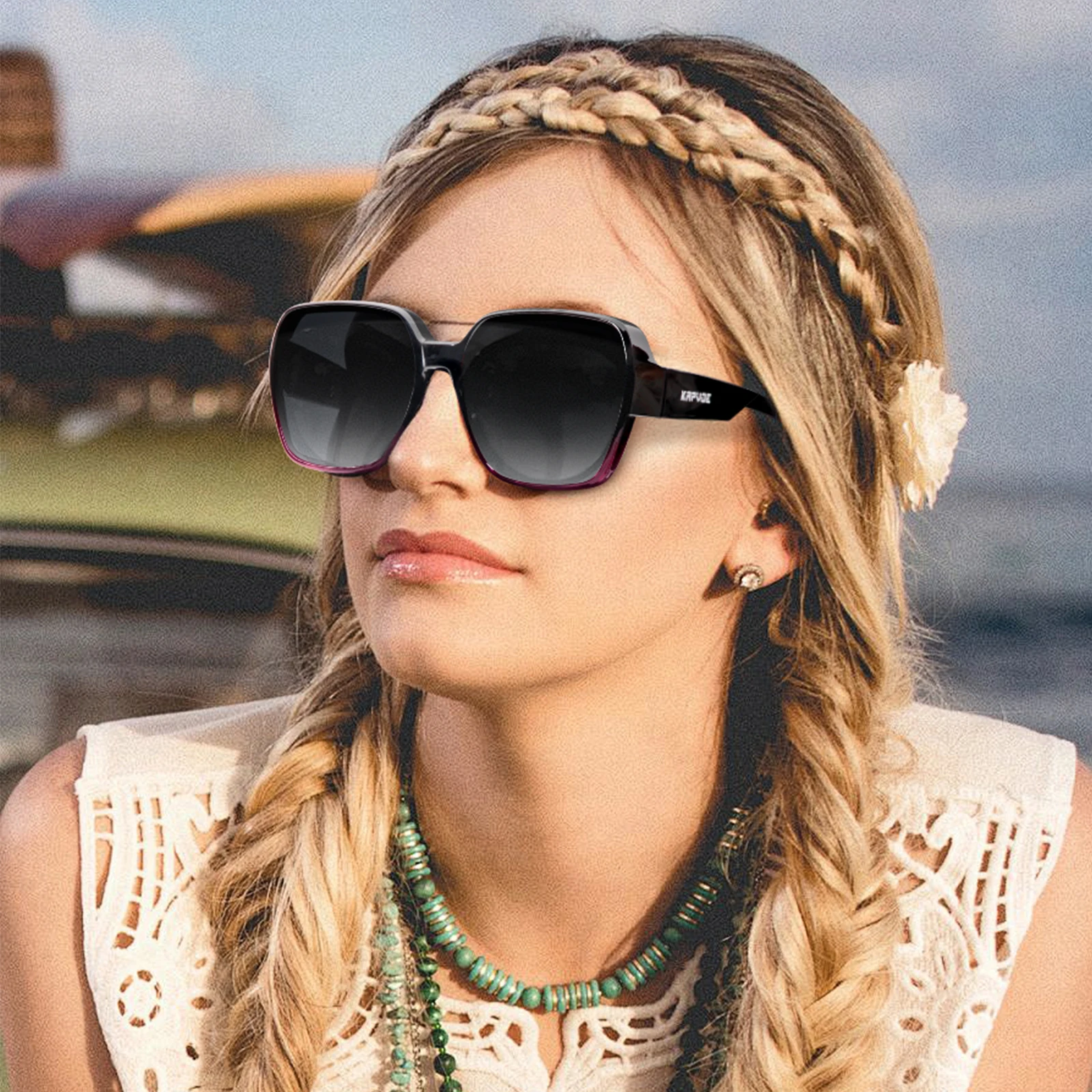 แว่นกันแดด Kapvoe ทรง Fitover  - Fishing Sunglasses Polarized บทวิจารณ์และราคา