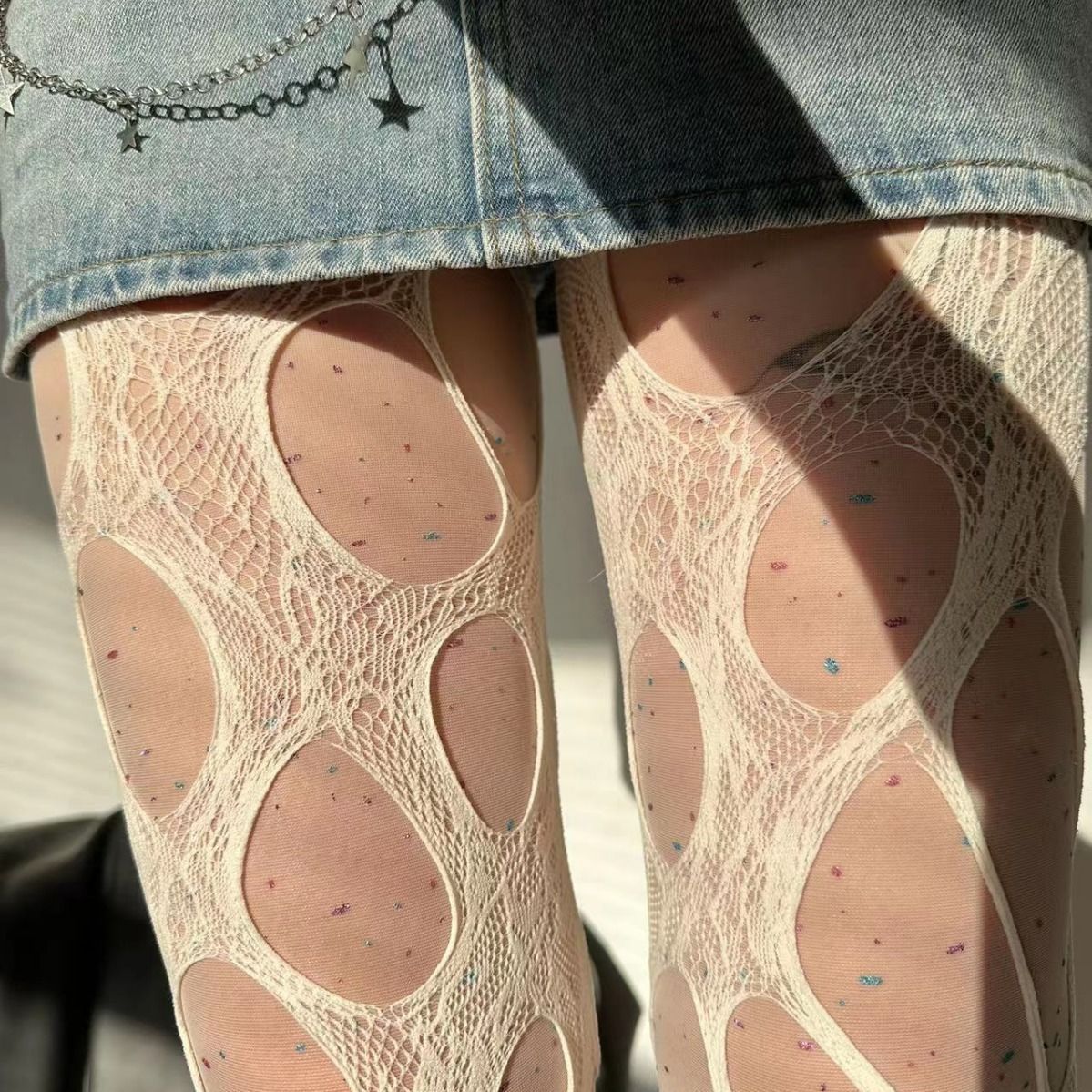 เซ็กซี่ Punk ผู้หญิง Broken Ho - Fishing Socks บทวิจารณ์และราคา