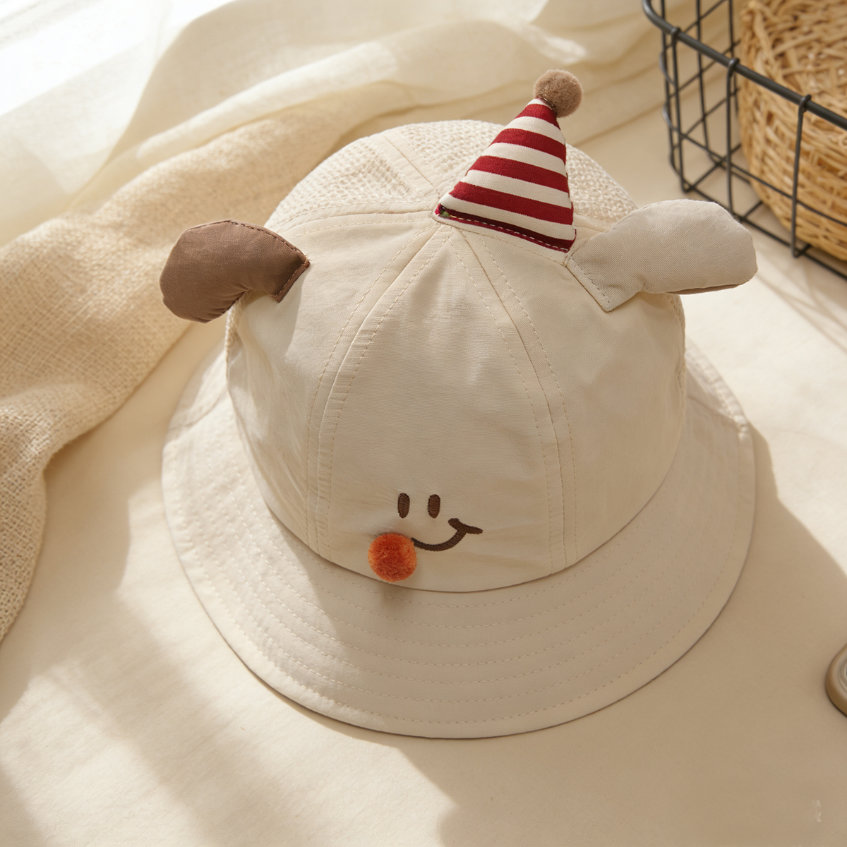 หน้ากากปักลายธีมวันเกิดน่ารักส - Fishing Hat บทวิจารณ์และราคา