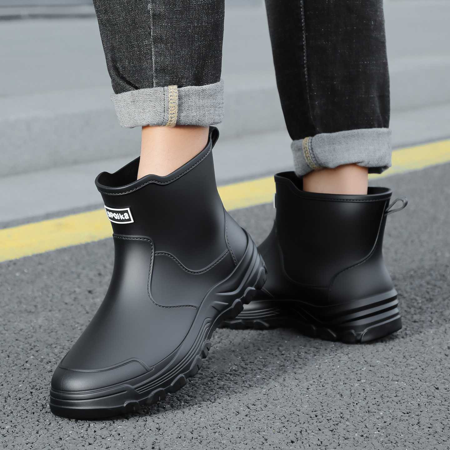 รองเท้าบูทกันฝนผู้ชายแบบใหม่ทั - Fishing Boots บทวิจารณ์และราคา