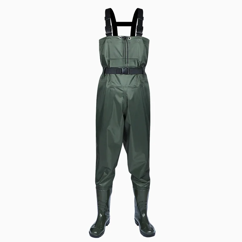 กันน้ํา Waders หน้าอกกับกางเกง - Fishing Pants Waterproof บทวิจารณ์และราคา
