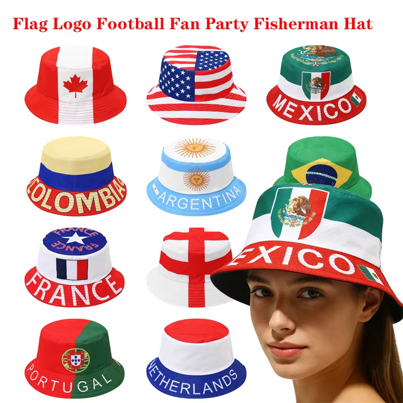 หมวกบักเก็ตธงชาติ 26 ประเทศ สำ - Fishing Hat บทวิจารณ์และราคา