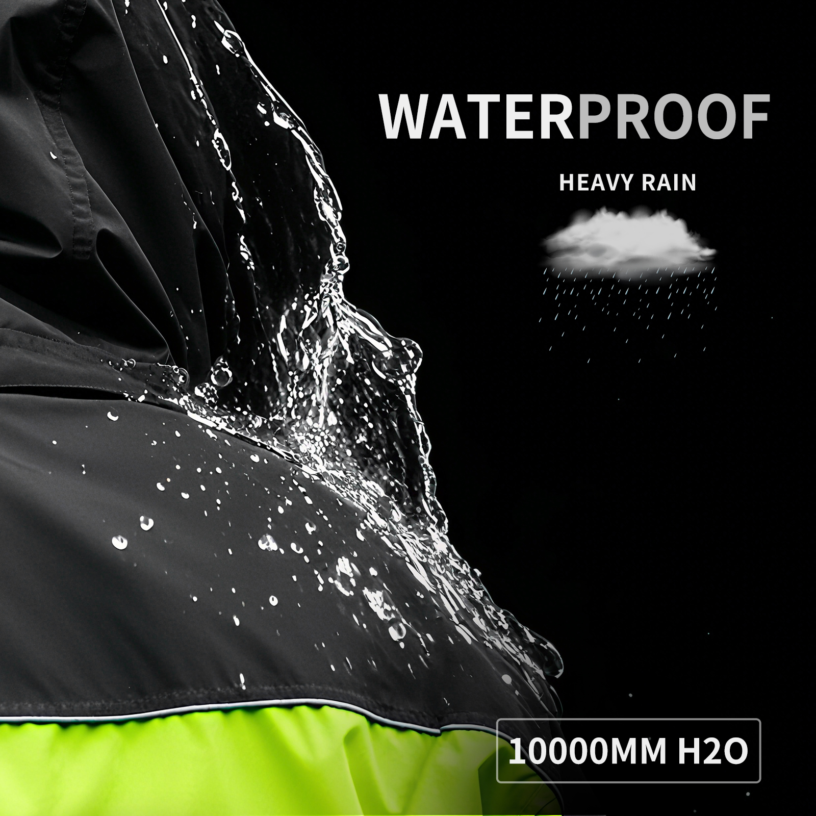 มอเตอร์ไซด์ชุดขี่รถกันน้ำเสื้อ - Fishing Jacket Waterproof บทวิจารณ์และราคา