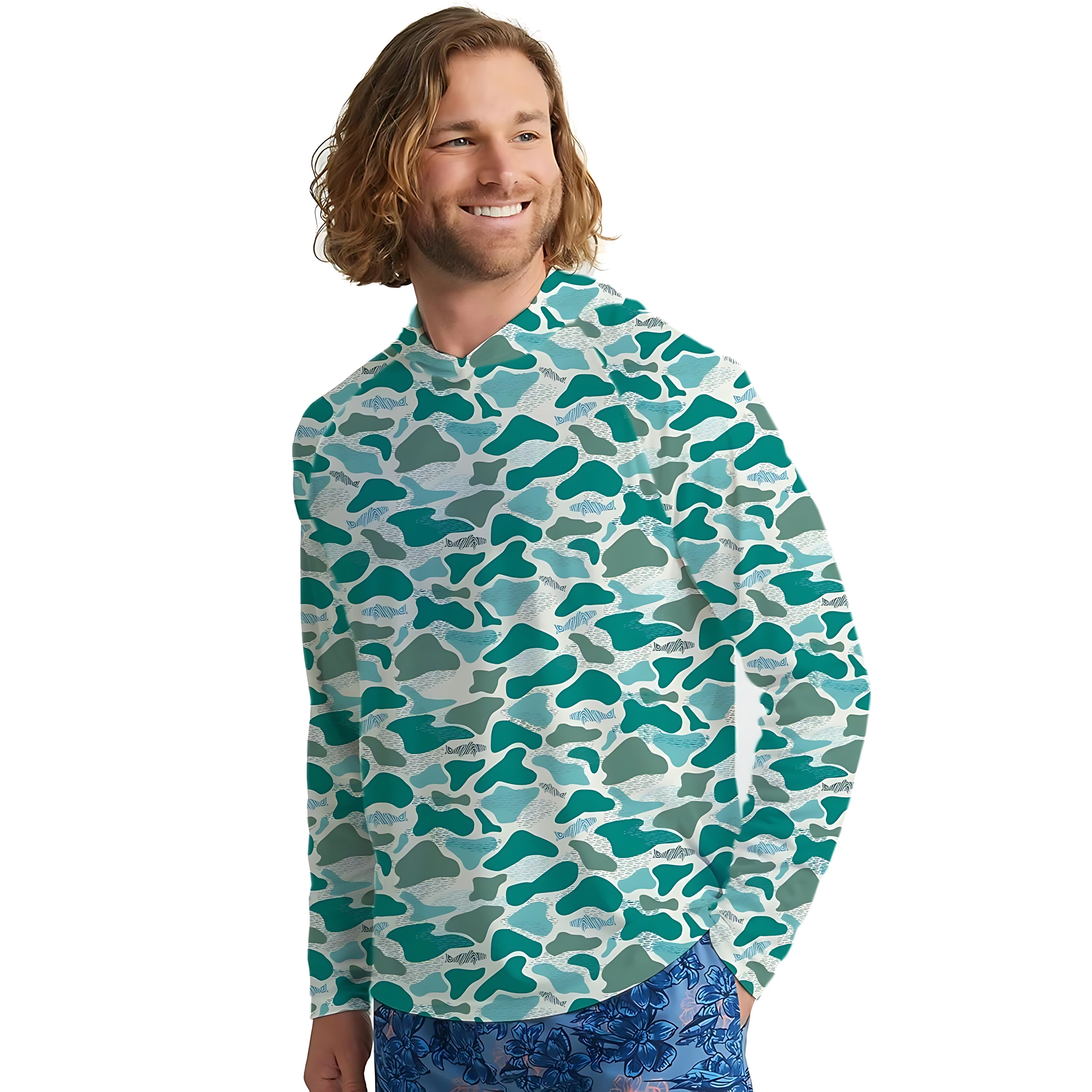 เสื้อตกปลาป้องกันรังสียูวีรุ่น - Fishing Shirt Uv Protection บทวิจารณ์และราคา