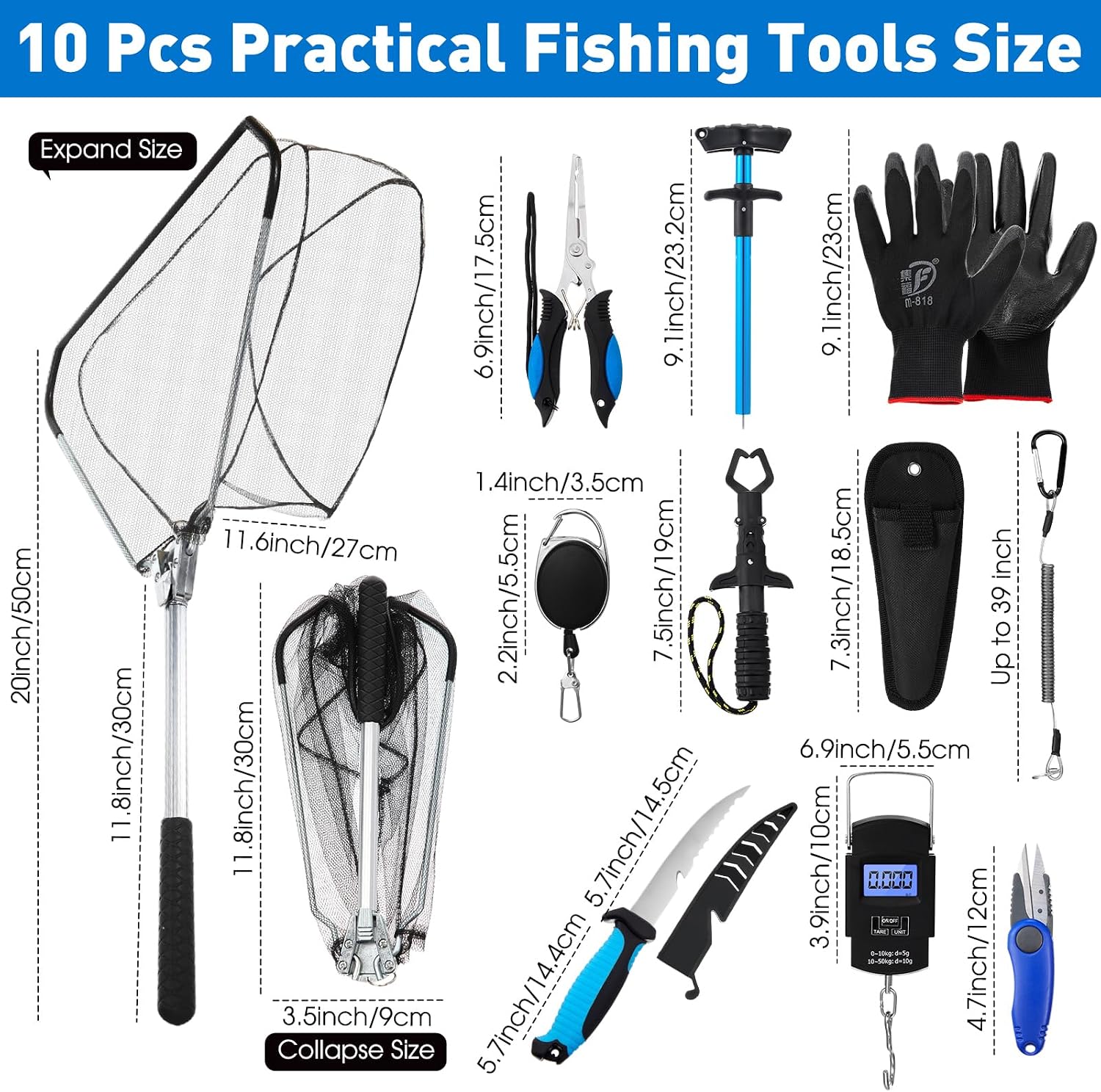 ชุดเครื่องมือตกปลาอเนกประสงค์  - Fishing Gloves บทวิจารณ์และราคา