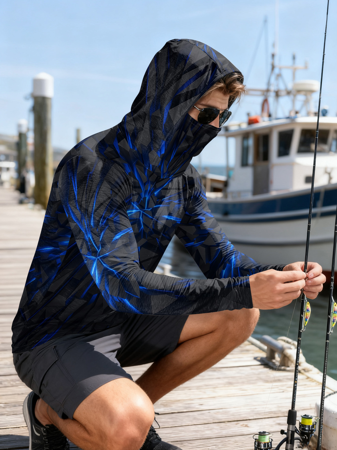 เสื้อตกปลาป้องกันรังสียูวีรุ่น - Fishing Shirt Uv Protection บทวิจารณ์และราคา