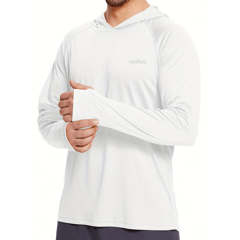 เสื้อฮู้ดน้ำหนักเบา UPF 50 ป้อ - Fishing Shirt Uv Protection บทวิจารณ์และราคา