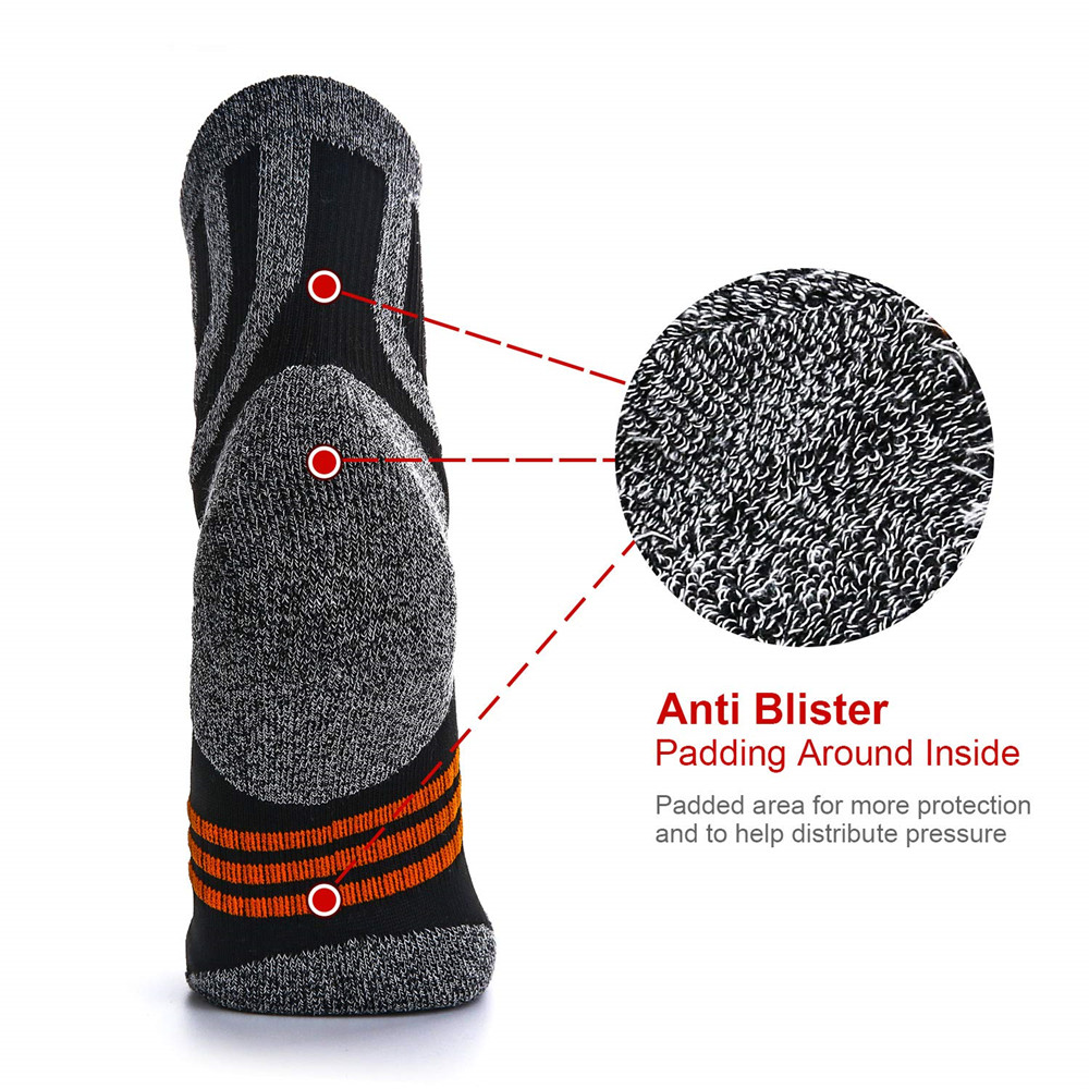 ถุงเท้าผู้ชาย5คู่ถุงเท้ากันพอง - Fishing Socks บทวิจารณ์และราคา